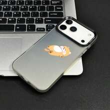 こちらの愛らしい漫画のパズルの電話ケースは、シルバー材料で、17、16、15、14、13、12、11 Plus、17 Pro、17 Pro Max、17 Air、および17シリーズと互換性があります。 お友達、愛する人、または自分自身を分けるへの完璧なクリスマスプレゼントです。 - 半透明の黒 - チェックする 7