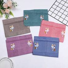 1 Piece/Convenient Polyester Adult Apron With Rabbit Pattern, Kitchenware, Mother's Day Gift, Kitchen Accessory, Friend Gift, Cooking Apron - Brown - View 4