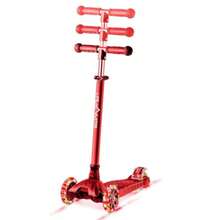 Scooter and Toddler 3 Wheel Kick Scooter LED Wheel Lights Illuminate When Rolling Adjustable Handlebar Indoor and Outdoor - by Lifemaster - 223250315 - Ver 1