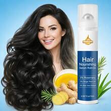 SUMIFANG 这款护发油蕴含迷迭香、生姜根油和芦荟精华。只需轻轻涂抹于头发上，即可滋养和调理秀发，同时舒缓头皮。它通常用于局部护理，例如头皮按摩和滋养干枯发梢，而且便于携带。 - 白色 - 查看 2