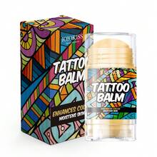 IOIOKISS 40克纹身护理霜，纹身膏棒，深层滋润滋养，恢复纹身色彩，防止褪色和开裂，舒缓敏感肌肤，促进愈合，天然温和，适用于新旧纹身，人体彩绘护理，便携装