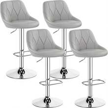 Sgabelli bar - Grigio Chiaro - Visualizzare 12