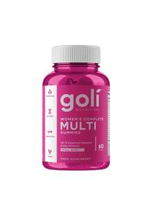 Goli® Women's Multivitamin Gummies, 60 Count, With 13 Essential Vitamins & Key Minerals, Vegan, Gluten-Free, Non-GMO - 60 Đếm - Xem 1