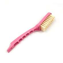 Household Soft-Bristled Shoe Brush With Long Handle Bathroom, Non-Damaging Shoe Brush, Cleaning Shoes And Clothes, Multifunctional Cleaning Brush - Blue - View 8