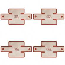 1/2/3/4/5/6pcs Multi-Functional Baking Mat | Non-Stick & Easy Release Material 9x5 Inch - Heat Resistant Up To 450°F Bread Liner, Fits Bread Pans, Convenient To Use By Lining Mold And Placing Dough, Reusable And Pan Protecting - Multicolor - View 14