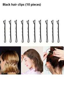 High Crown Root Styling Puff Clip, Seamless Positioning Clip, Styling Bangs Duck Mouth Clip, Hair Clip, Hair Clip, No-Heat Hair Root Lifter, Top Styling Comb, Natural Seamless Puff Clip, High Crown Hollow Anti-Slip Bangs Clip, Neutral Fine Soft/Casual Hair Comb, Hairpin, Accessories, Claw Clips - Multicolor - View 14