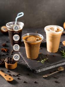 双层防漏真空保温杯，带提手和热升华盖——节日送礼佳品，节日设计 - 彩色 - 查看 5