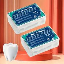 100 Dental Floss Picks, With A Sealed Storage Box. Ultra-Thin And Smooth, Floss Picks Made With Advanced Cleaning Technology Are Suitable For Oral Care. The Floss Will Not Break Or Wear Out. Portable Disposable Dental Floss Picks Are Essential Items For Daily Travel And Home Use. - 2盒/100個 - 查看 7