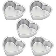 可拆卸底铝制蛋糕模具 - 不粘、耐热，是制作DIY芝士蛋糕的理想之选。生日、节日和家庭聚会的完美烘焙工具。 - 彩色 - 查看 3