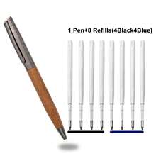 A Classic High-Appearation-Level Ballpoint Pen/Smooth Writing/High-End Ideal Gift Pen/Luxurious Men's And Women's Executive Pen/Daily Office Signature Pen/Student Calligraphy Practice Pen/Replaceable Pen Refill - Pen - View 11