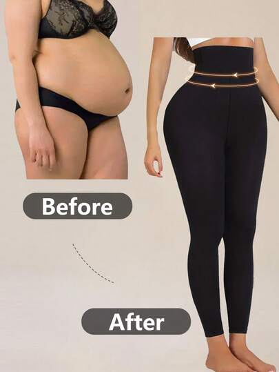 1件装女士高腰瑜伽紧身裤*普拉提运动裤*收腹提拉弹力设计*透气针织面料*纯色修身*适合健身*瑜伽和日常穿着*户外休闲*简约百搭紧身裤*中等弹力高腰设计*腹部控制训练裤*运动跑步紧身裤*纯色全长运动裤