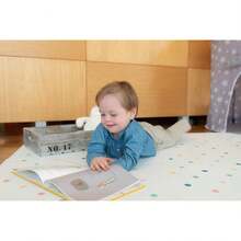 Tapete para Puntos de Colores| Espacio  y Suave para Explorar y Aprender| Fomenta Desarrollo Infantil| Tapete Fácil de Limpiar y Armar| como Piso de Gimnasio para - Verde militar - Ver 8