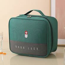 1 túi y tế xách tay, túi đựng thuốc, túi đựng vật tư y tế, bộ sơ cứu cá nhân, túi đựng đồ y tế tại nhà, hộp sơ cứu du lịch, có sẵn các kích cỡ S/M, thích hợp làm túi y tế mini, hộp đựng nhỏ gọn, bộ sơ cứu sinh tồn, đựng thuốc tại nhà, thuốc viên, băng gạc, có khóa kéo. - Nhiều màu - Xem 13