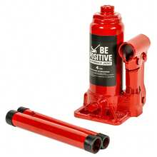 Gato Hidráulico Tipo Botella 4 Toneladas Rojo -Elevador para Autos y Camionetas - Rojo - Ver 4