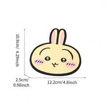 Miniso Tapis de tasse version longue oreille Chiikawa Usagi, en silicone souple 3D, isole efficacement la chaleur et protège le bureau, convient pour la maison, le bureau, les loisirs et le thé de l'après-midi, tapis de protection universel pour les tasses à eau et les théières (1 pièce) - Nude - Voir 10