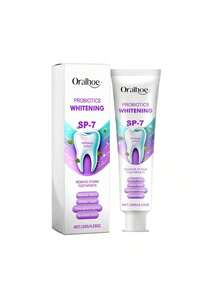 Oralhoe Probiotic Whitening Toothpaste Teeth Care Cleaning Oral Odor Stains Tartar Whitening - 1件 - 查看 8
