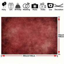 1pc, Retro Portrait Background Abstract Pink Background Wall-Very Suitable For Various Festivals, Wall Logo Photos, Very Suitable For Photography, Holiday Party Supplies, Decoration-Valentine's Day Theme, Various Styles To Choose From, Various Sizes To Choose From. - Multicolor - View 2