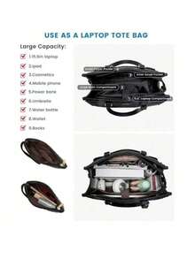 这款全新时尚大容量手提包采用经典的多色保温设计，可用作笔记本电脑包、尿布包、通勤包、日常健身午餐包、野餐包或防水保温斜挎包。 - 黑色 - 查看 2