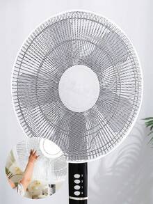 1pc Elastic Fan Cover, Anti-Pinch Protective Cover Fan Safety Guard,Women's Day,Travel Essentials,Wedding Favours,Y2k,Bedroom,Car Acessesories Women,Kitchen Deccor - Multicolor - View 2