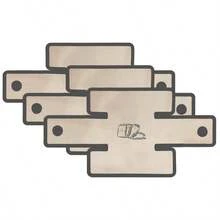 1/2/3/4/5/6pcs Multi-Functional Baking Mat | Non-Stick & Easy Release Material 9x5 Inch - Heat Resistant Up To 450°F Bread Liner, Fits Bread Pans, Convenient To Use By Lining Mold And Placing Dough, Reusable And Pan Protecting - Multicolor - View 19