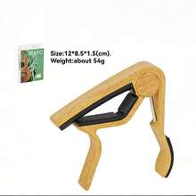 提升你的吉他演奏水平！这款优质变调夹可以增强你的吉他演奏表现力——适用于原声吉他、电吉他和贝斯！使用这款两件套高品质变调夹——适用于原声吉他、电吉他和贝斯，释放你的音乐才华！ - 黑色 - 查看 10