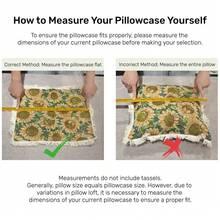 Set Of 2 Poly-Cotton Blend Cushion Covers With Fringe, Boho Cushion Covers With Tassels, Neutral Cotton Tassel Cushion Covers, Decorative Cushion Covers, Throw Pillow Covers For Sofa, Armchair, Home, Bedroom - A - 查看 4