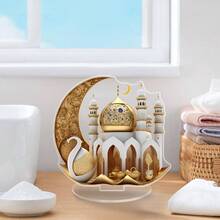 波西米亚风格亚克力新月工艺品，中东巴基斯坦桌面装饰 - 彩色 - 查看 2