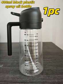 1pc. This Product Cannot Be Washed In A Dishwasher Or With Boiling Water. Includes A Marked Oil Bottle, Oil Spray Bottle, Plastic Spray Bottle, Marked Oil Spray Bottle, Leak-Proof Olive Oil Storage Bottle, Precise Oil Control, Kitchen Seasoning Rack, Kitchen Supplies, Kitchen Tools, Catering Service Tools And Tableware, A Gift For Wife And Mother. [Style And Color Sent Randomly] - Multicolor - View 18