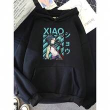 Unisex Casual Athletic Hoodie - Black Anime Graphic Print Sweatshirt With Pockets, Long Sleeve Pullover For Men And Women, Machine Washable - 黑色 - 查看 7