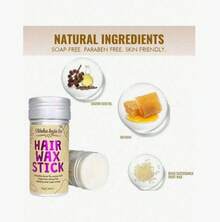 Styling Wax Stick, Perfect For Controlling Natural Or Wig Curls And Asymmetrical Edges, Non Greasy, Suitable For Controlling Curls And Edge Laying, Styling And Shaping Hair Wax Sticks (Bottle Label Random) Hair Accessories Suitable For Fancy Dress Shop - Multicolor - View 4