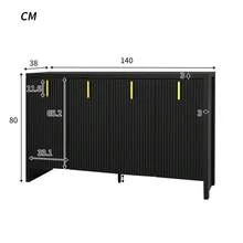 Storage Cabinets - Black - View 9