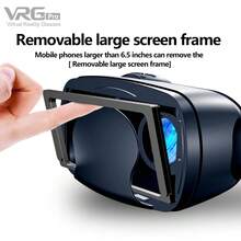 4K High Definition Immersive 3D VR Headset, Compatible With IPhone And Android Smartphones, Specially Suitable For IMAX Theater, 3D Movies And Video Games, Comfortable And Lightweight