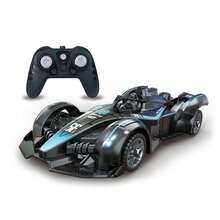 Modelo de Simulación Control Remoto 2.4GHz Coche de Juguete de Carreras Drift Stunt - Negro - Ver 3