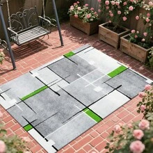 Cashmere-Like Tropical Floral Pattern Printed Outdoor Area Rug, Exquisite Carpet, Soft & Stylish,. Suitable For Motorhomes, Terraces, Porchways, Balconies, Backyards, And Picnics. And Machine Washable. Multiple Sizes. - Multicolor - View 1
