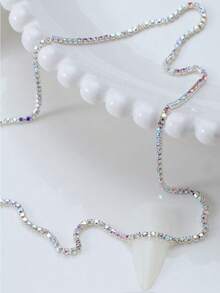 Metal Chain Nail Art Thread Stone Gold Silver Alloy Nail Art Decoration Chain Nail Art Charm Nail Art Rhinestone Thread Stone 3D Metal Nail Art Decoration DIY Nail Art Name Nails Nail Supplies - Multicolor - View 16