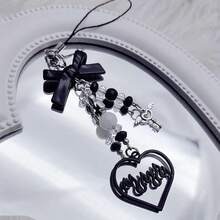 1-4PCS Cute Phone Charms Aesthetic Y2K Cell Phone Charms Strap Strawberry Butterfly Star PhoneCharm Y2K Accessories For Bag Keychain  Camera Pendants Decor - 4x蝴蝶心 - 查看 5
