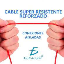 Cable DP Carga Rapida Tipo C a Lightning TypeC Micro V8 - Negro - Ver 5