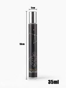 Frasco de tamaño de viaje de fragancia masculina, con notas amaderadas y diseño inspirado en el signo zodiacal Sagitario, de 35 ml para facilitar su transporte,perfumes de mujer original - Leñoso y terroso - Ver 5