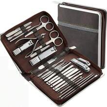 26-In-1 Manicure Set Professional Pedicure Kit Nail Clippers Kit With Earwax Removal Tool And Nail File - Durable And Portable Nail Care Tools For Fingernails And Toenails Grooming Kit With Luxurious Upgraded Travel Case - Multicolor - View 16