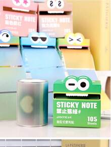 2026 Latest Gradient Pull-Out Sticky Notes, Faux Pearl Transparent Material, High-Value Exam Mistake Marking Stickers, Student Notetaking Sticky Notes, Fridge Magnets, Party Favors - Multicolor - View 8