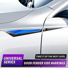 Biểu tượng trang trí chắn bùn xe hơi bằng kim loại không gỉ, decal độ xe. - A - Xem 2