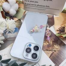 1-4PCS Cute Phone Charms Aesthetic Y2K Cell Phone Charms Strap Strawberry Butterfly Star PhoneCharm Y2K Accessories For Bag Keychain  Camera Pendants Decor - 2x蝴蝶星珠 - 查看 6