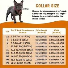 1件闪亮水钻13毫米狗项圈 - 几何图案锌合金双锁扣设计，经久耐用且易于清洁，适合小型至中型犬，几何图案项圈，耐用宠物配件 - 彩色 - 查看 3