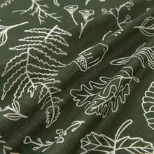 22\X22\ Flower Cotton Bandana Multi-Purpose Headbands - GreenForest - View 5