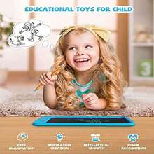 Travel Educational Toys Gifts For Girls And Boys, Colorful Doodle Board With Lanyard, Ideal For Ages 3 - 9 Years