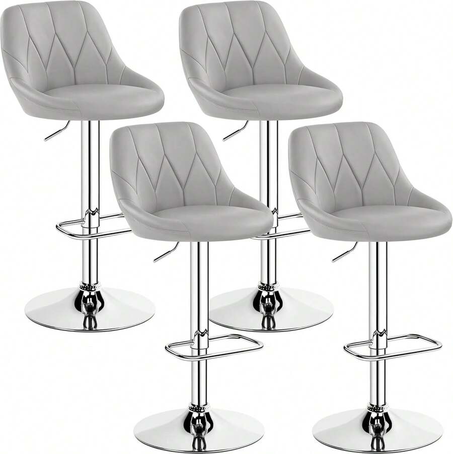 Sgabelli bar - Grigio Chiaro - Visualizzare 1