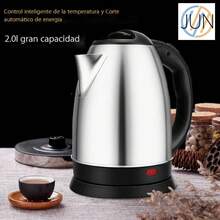 Hervidor de agua eléctrico de 2 litros,Hervidor Eléctrico de Acero Inoxidable  Protección contra Ebullición en Seco y Función de Agua Caliente Instantánea para Café - Multicolor - Ver 1