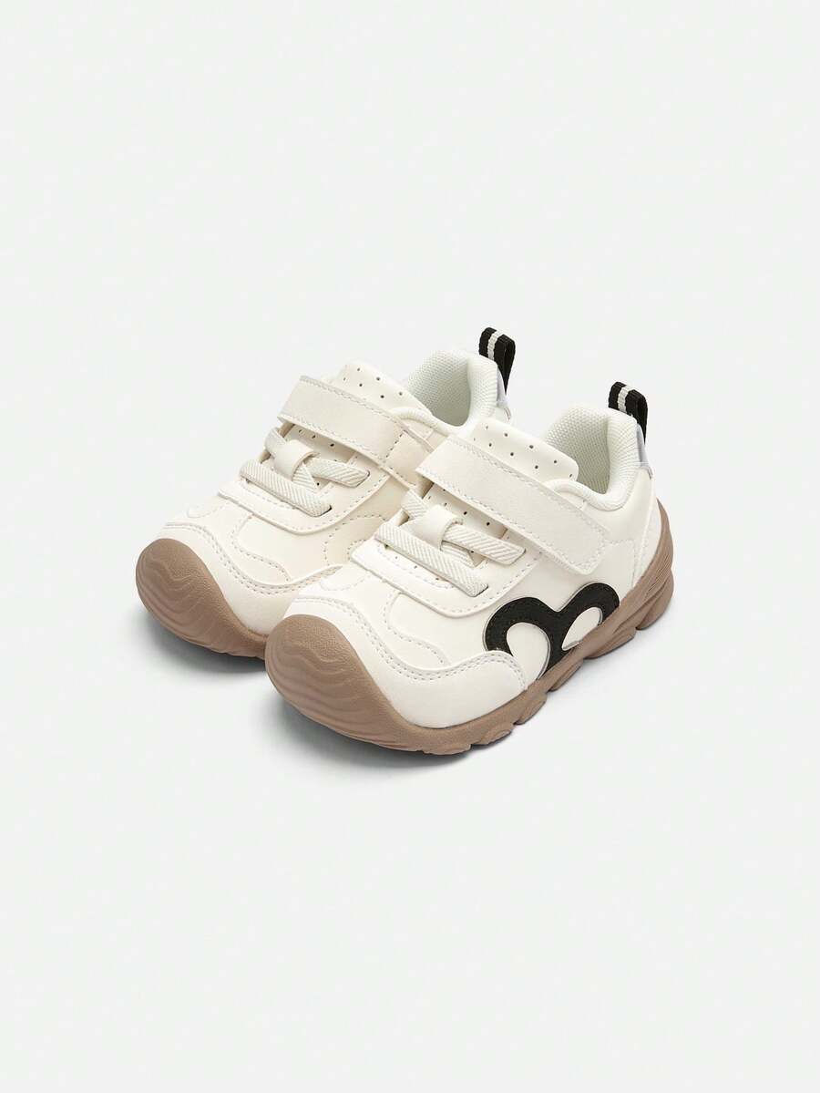 Balabala 2026款柔软灵活防滑婴儿鞋，轻便春秋季幼儿训练鞋 - 白色調 - 查看 1