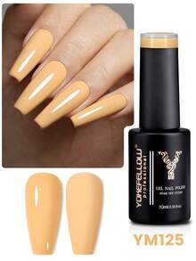 YOKEFELLOW 不含TPO和HEMA的凝胶指甲油，橙色、黄色、绿色春夏经典色系，半永久指甲油，可卸除UV/LED亚克力指甲油，适合在家DIY美甲，也是送给女性和女孩的美甲礼物。 - 彩色 - 查看 13