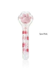 1/4支装猫爪修正带，透明喵喵棒便携式笔形，白色胶带，6米*5毫米，用于修正错误，办公用品，学生返校文具 - 彩色 - 查看 11